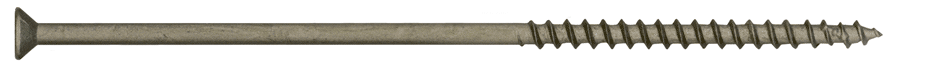  #10 x 6  Exterior Carpentry Screw - Fastap Plus 10<sup>®</sup> - Square Drive #3